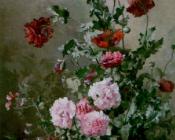 Still life of flowers - 阿尔弗雷德·勒诺丹